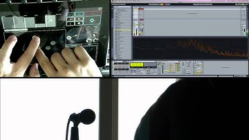 Using Ableton Live, Lemur and a small bottle to create Drones