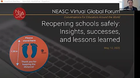 Reopening schools safely: Insights, successes, and lessons learned | #NEASCforum