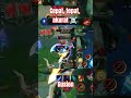 Gusion show skill‼️ #mlbb#mobilelegends#gaming#fyp#shortvideo#viral#trending#freestyle#games