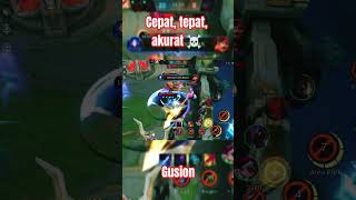 Gusion show skill‼️ #mlbb#mobilelegends#gaming#fyp#shortvideo#viral#trending#freestyle#games
