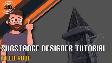 Substance Designer Tutorial for Beginners - Tiled Roof
