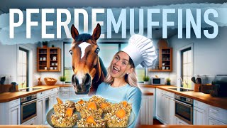 Ich backe Pferdemuffins!! (für mein Pferd)