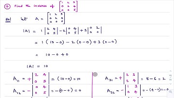 DETERMINANTS || EX 4.5 || INVERSE OF A MATRIX || DAY 11 ( 13-4-2020 )