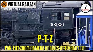ELKHART IN GETS A PTZ CAMERA!!  PAN-TILT-ZOOM! Here a quick look at its debut on September 2, 2020