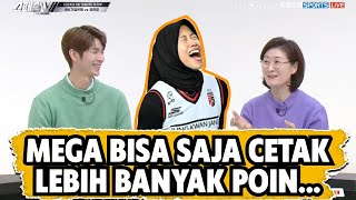 (SUB INDO) KOMENTATOR KOREA BERIKAN TANGGAPAN MVP MEGAWATI HANGESTRI