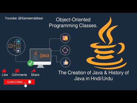 The Creation of Java & History of java in hindi/urdu