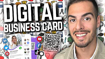 How to Create Canva Digital Business Card in 2024 📇 Free Virtual Business Card Tutorial with QR Code