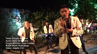 Miniatura de vídeo de "ÉXTASIS DE AMOR GRUPO ADIXION ( I LOVE CUMBIA ) VIDEOCLIP OFICIAL 2019 🎶"