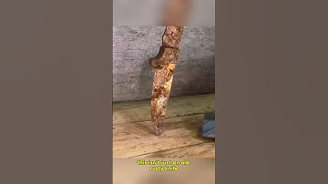 100 Years of Rust… Gone in 1 Minute🔪✨ #shorts #trending #usa