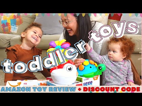 BEST TODDLER TOYS FOR FINE MOTOR SKILL DEVELOPMENT | Amazon Toy Review