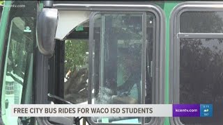Waco ISD students may be getting free city bus rides