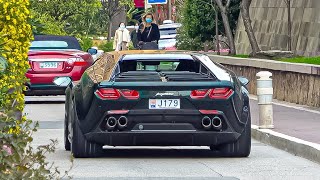 SUPERCARS in MONACO 2021 -52- ( Ares Design Panther, Noble P4, DBS Superleggera, 812GTS, Pista...)