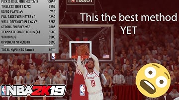NBA 2K19 99 OVR Rep Method Almost 100k In a HALF