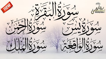 رقية للبيت سورة البقرة، يس، الرحمن، الواقعة، الملك   شفاء وبركة وحفظ من الشيطان  أحمد عبد الستار