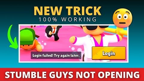 how to fix stumble guys  login failed problem | stumble guys login error |stumble guys login problem
