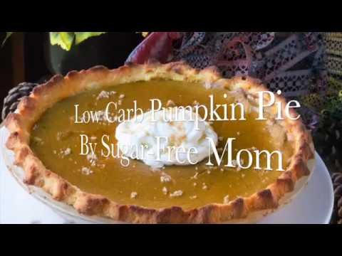 Low Carb Sugar-Free Pumpkin Pie