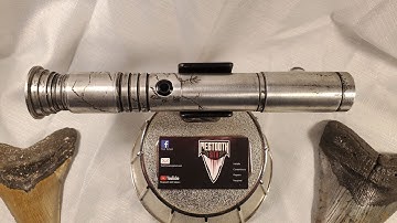 Sold!!!!  Finsith Proffie Single Button Neopixel Lightsaber