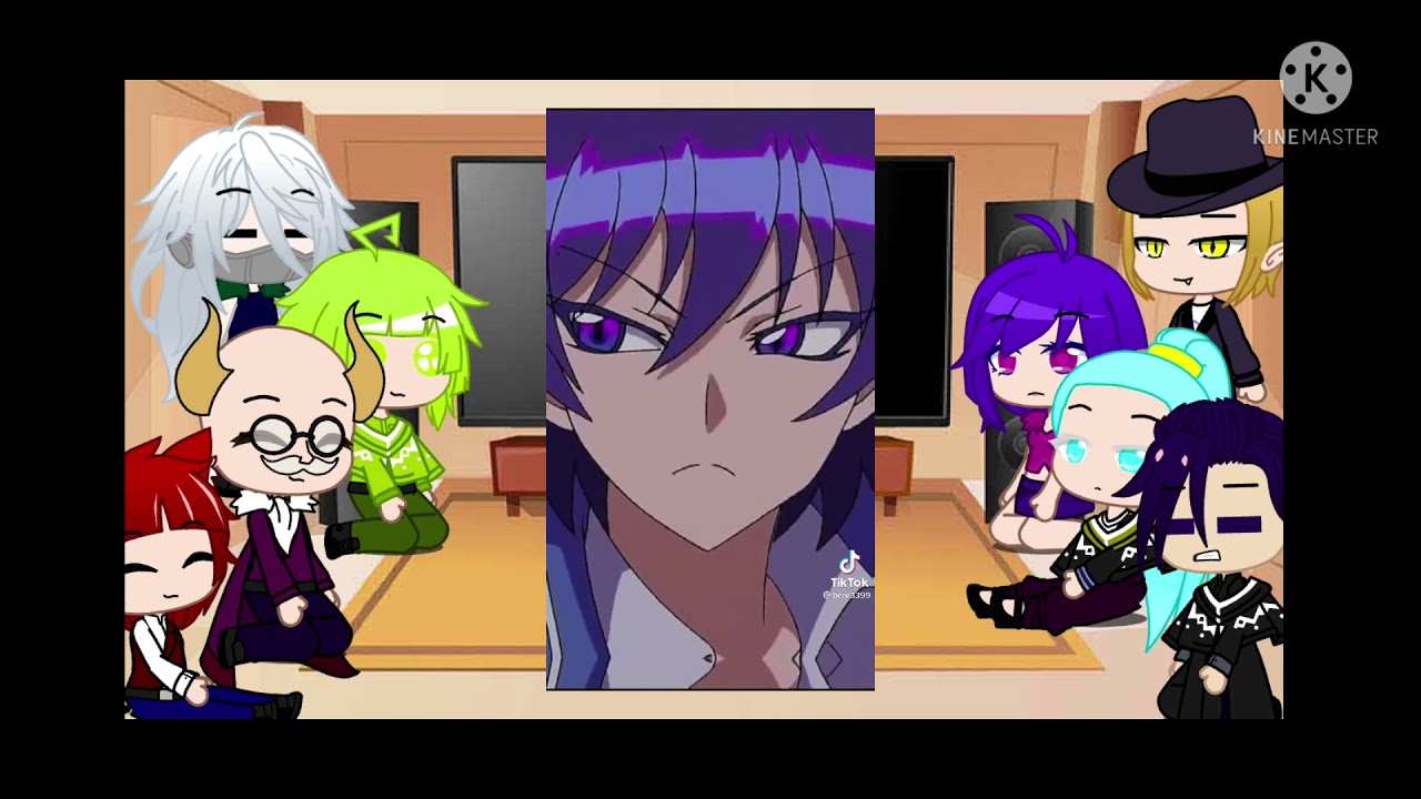 welcome to demon school.. teachers react to   (1/4)