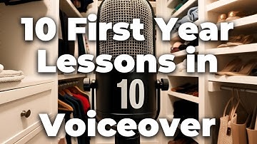 10 BIGGEST Lessons as a Beginner Voice Actor (My First Year In VO)