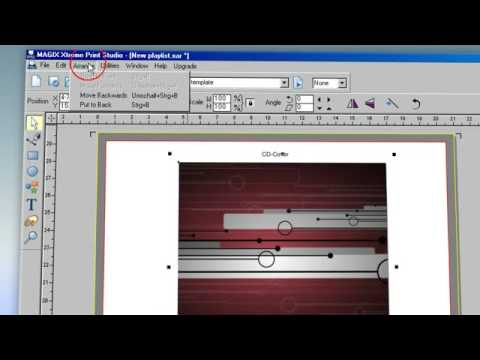 lægemidlet Gå op og ned nikkel Design a CD Cover - with MAGIX Xtreme Print Studio (english) - YouTube