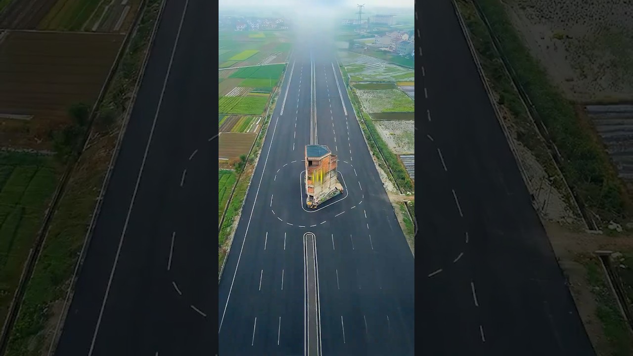 Why they build Houses in the middle of Highways?
