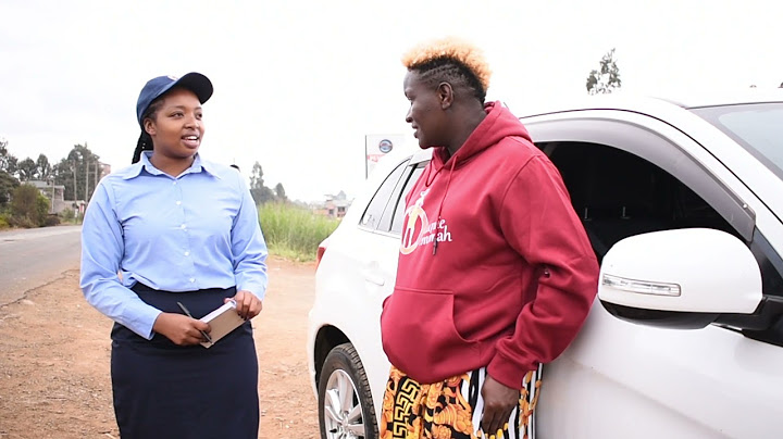 Auntie Jemima amepatana na OFFICER #OFFICER