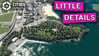 Adding finishing touches for realism in Cities Skylines 2!