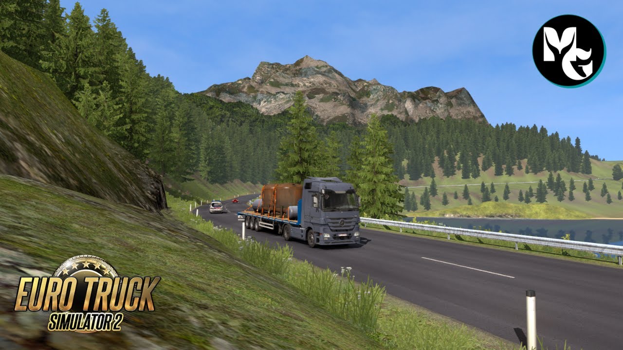 Euro truck simulator 2 pc gameplay | no commentary | Austria |