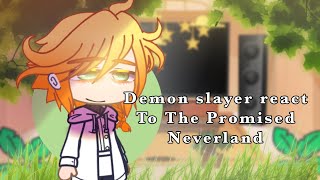 Demon Slayer React To Tpn The Promised Neverland Gacha Club