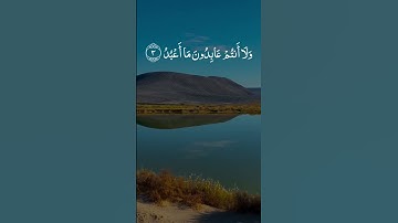 سورة الكافرون /أحمد العجمي