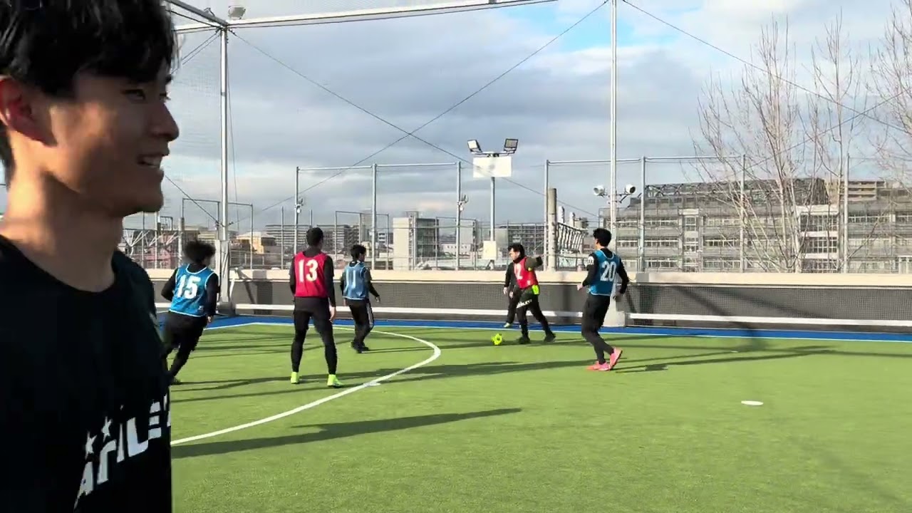 2/15FABフットサルパーク西九条　予選④前半施設連盟選手権大会大阪