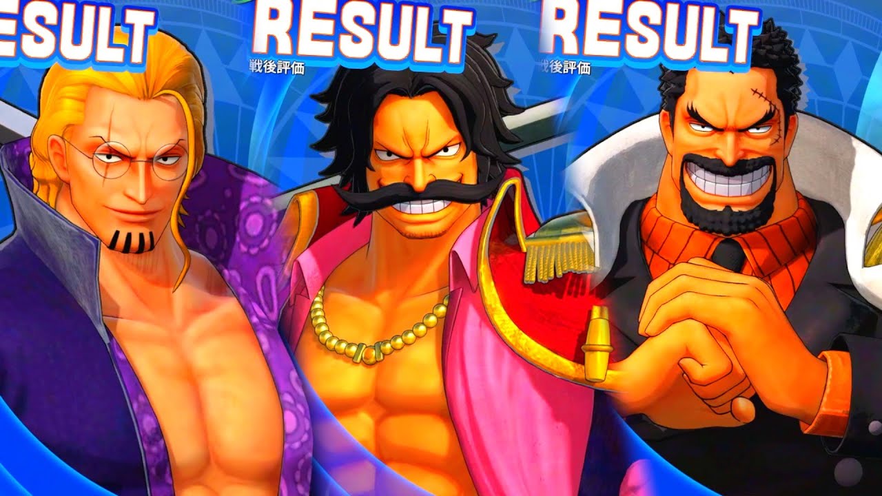 【海賊無双4】ロジャー レイリー ガープ 真の海賊無双【One Piece Pirate Warriors 4】