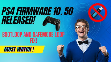 PS4 10.50 UPDATE! | How to SAFELY INSTALL PS4 10.50 UPDATE | PS4 Bootloop ERROR FIX! |Non Usb Method