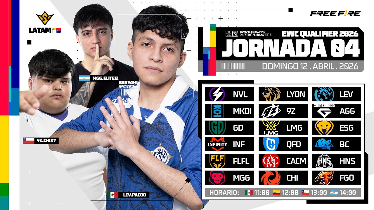 Jornada 4 - EWC Qualifier | FFWS LATAM 2026 🏆