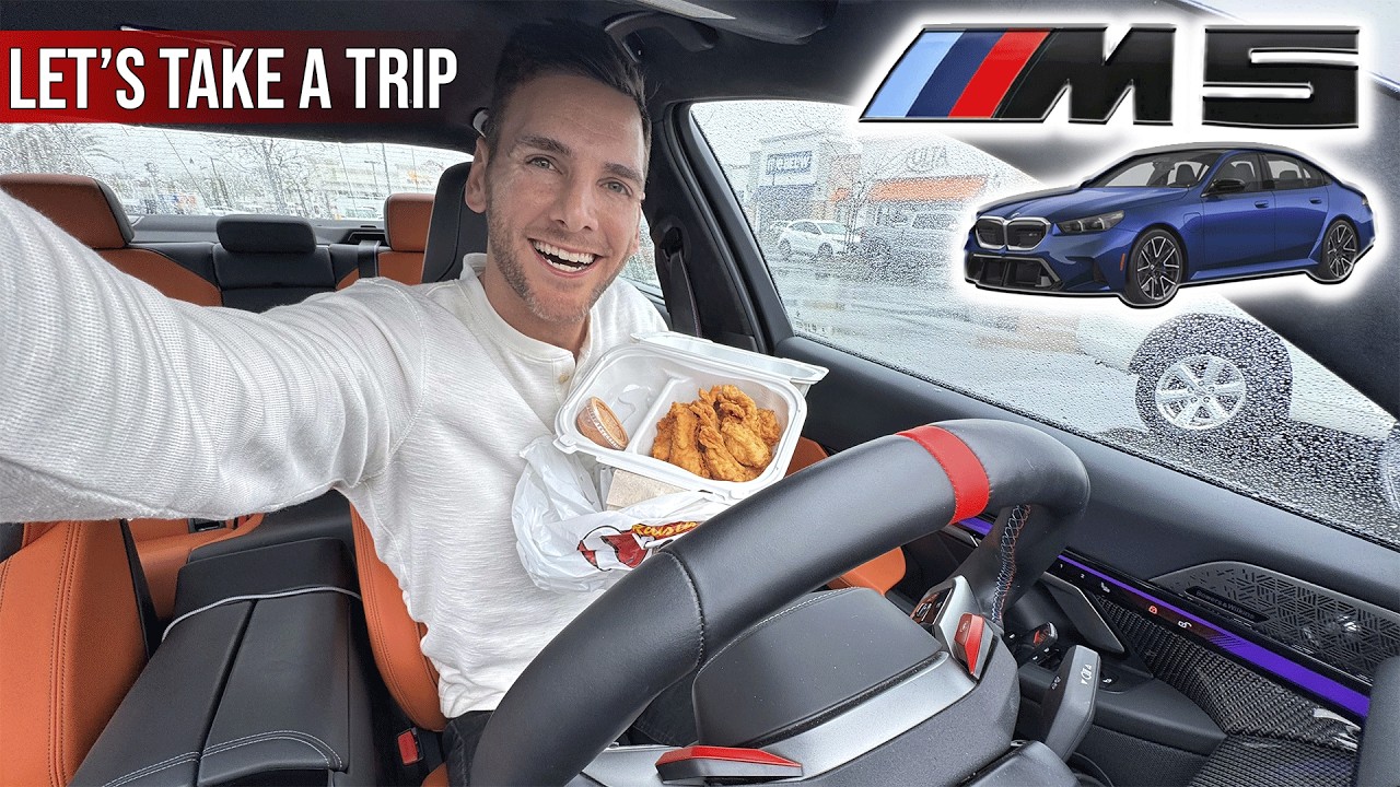 What It's Like to Take a Trip with a 2025 BMW M5 (POV)