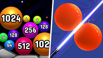 Right Path 2048 vs Laser Bubbles  - Max Level Gameplay (Part 1)