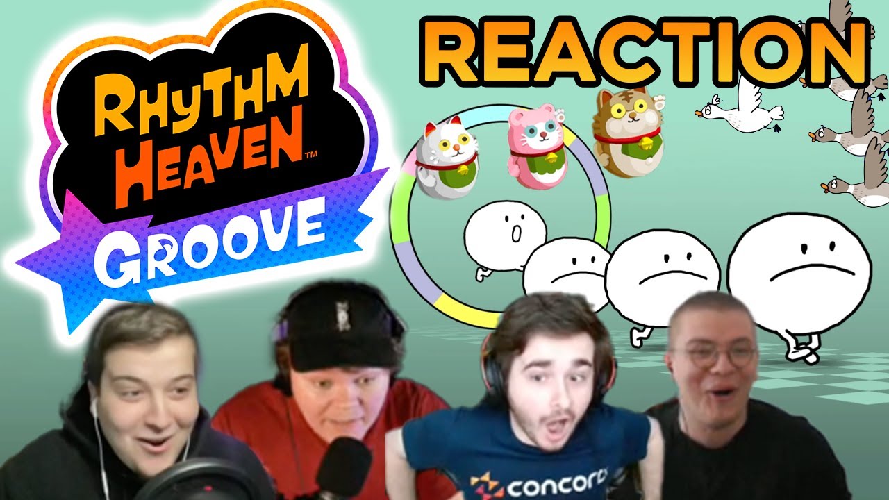 Rhythm Heaven: Groove - REACTION - YouTube