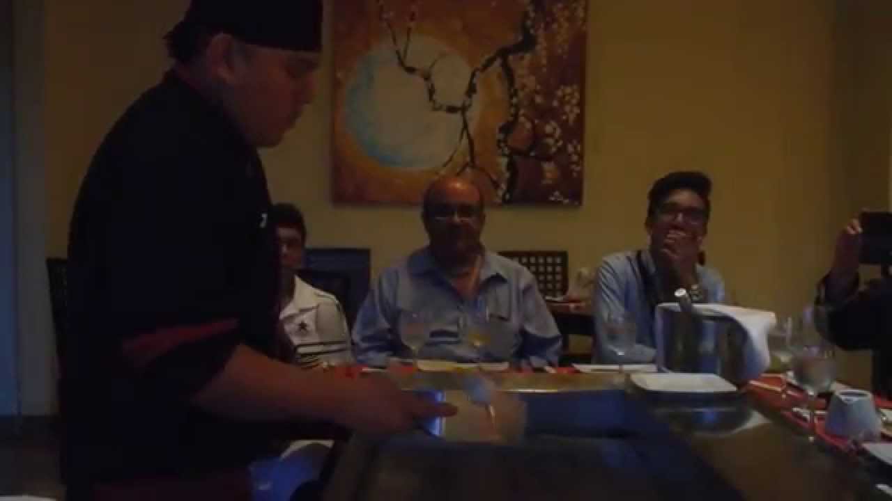 Teppanyaki Cooking- Japanese Restaurant Grand Palladium Resort - Kantenah, Riviera Maya, White Sands