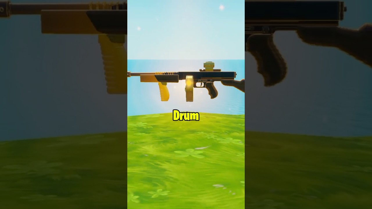 Угадай звук Fortnite — барабанная пушка Мидаса