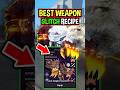 BEST GLITCHED WEAPON RECIPE in The Forge Roblox