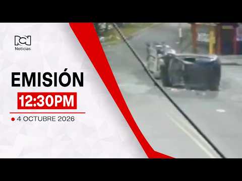 Noticias RCN Broadcast 12:30 p.m. / Sunday, October 4, 2026