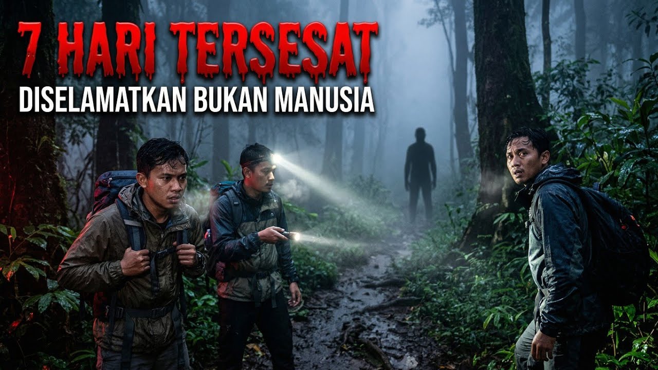 7 Hari Tersesat di Gunung Salak… Yang Menolong Mereka Bukan Manusia