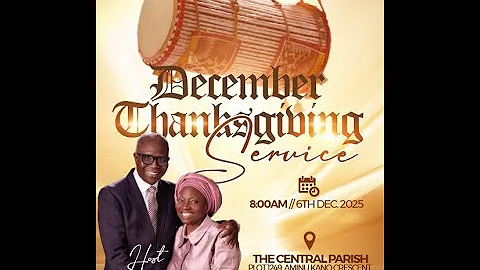 RCCG DECEMBER THANKSGIVING SERVICE//PASTOR E. A. ADEBOYE & PASTOR E. A. ODEYEMI