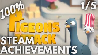 [STEAM] 100% Achievement Gameplay: Pigeons Attack [Part 1] [Feat. Kurt, SomeMug]