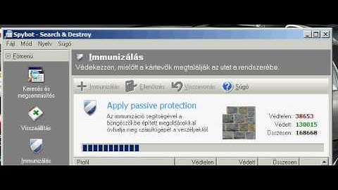 Spybot Search and Destroy - immunize