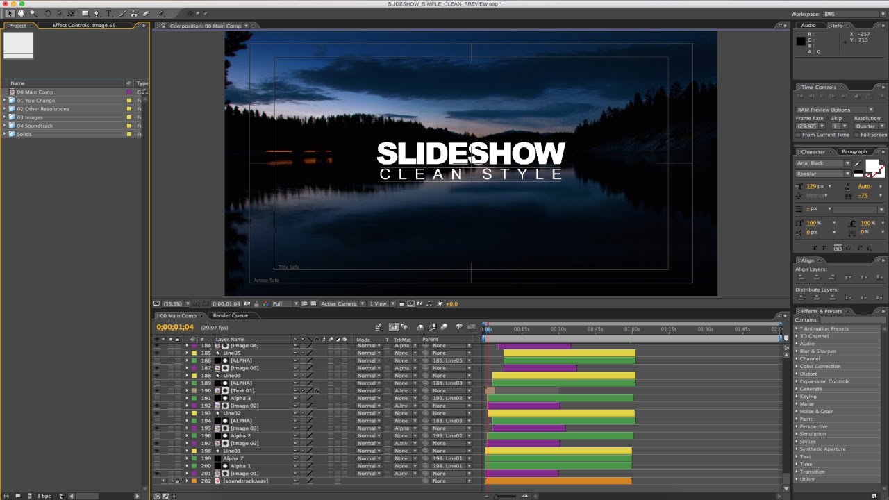 after effects slideshow slideshow clean style after effects tutorial after effects slideshow slideshow clean style after effects tutorial