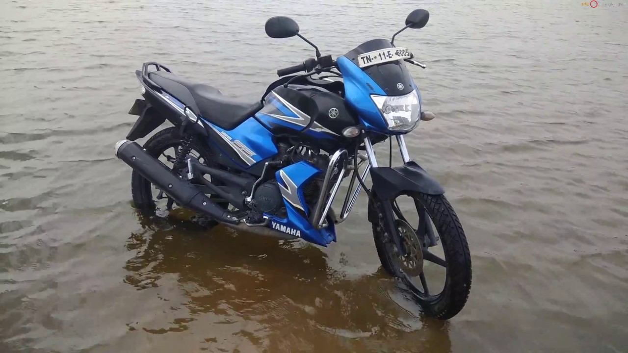 Yamaha Gladiator Ss 125 In The Waves Youtube