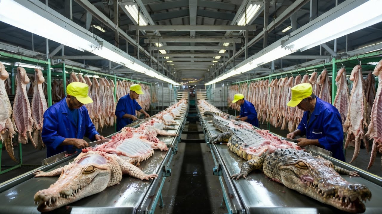 Inside the Crocodile-Leather Workshop: From Raw Croc Hide to a $50,000 Chanel Handbag (Full Process)