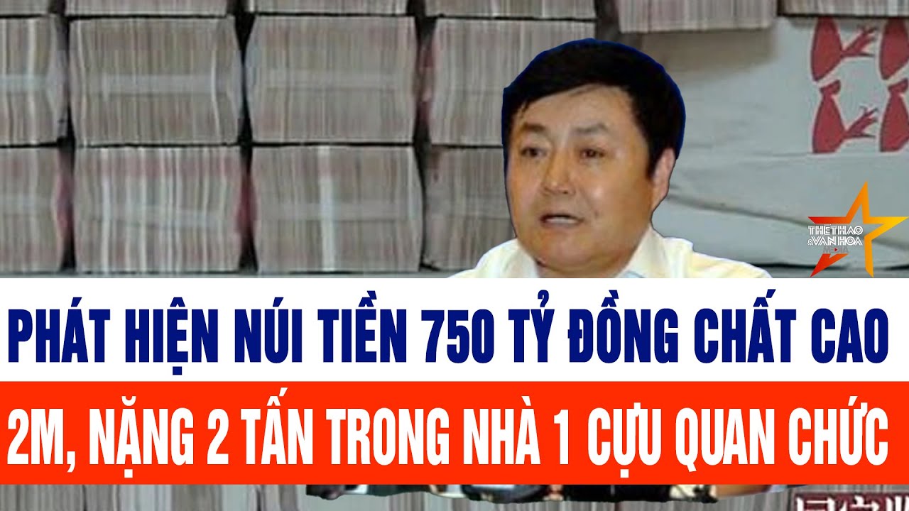 Phát hiện núi tiền 750 tỷ đồng chất cao 2m, nặng 2 tấn trong nhà 1 cựu quan chức