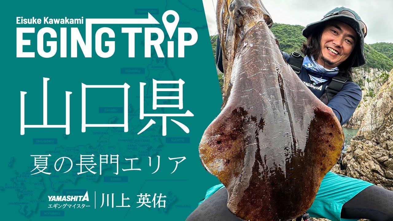 山口県 長門エリア ～夏エギング　アオリイカの回遊が活発化し、釣れるサイズも上がるマヅメを攻略～【エギングトリップ】